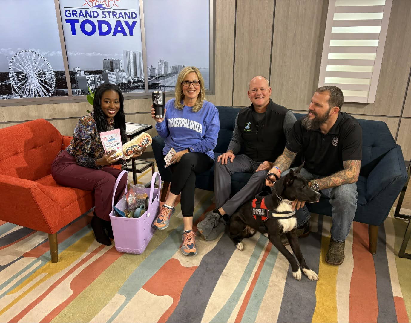 Boxerpalooza featured on Grand Strand Today with Jennifer Elvis